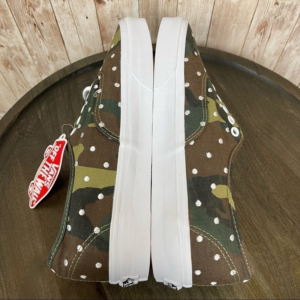 Vans Authentic Polka Dot Camo Sneaker Size 9 Men - Picture 7 of 10